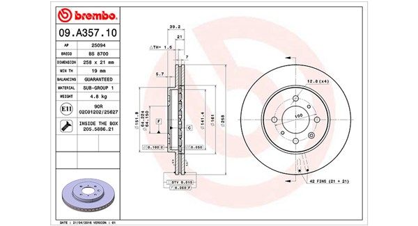 MAGNETI MARELLI Piduriketas 360406063700